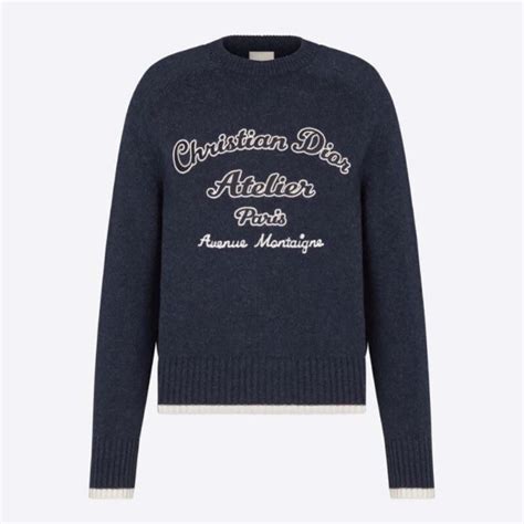 sweater christian dior|christian dior atelier sweater.